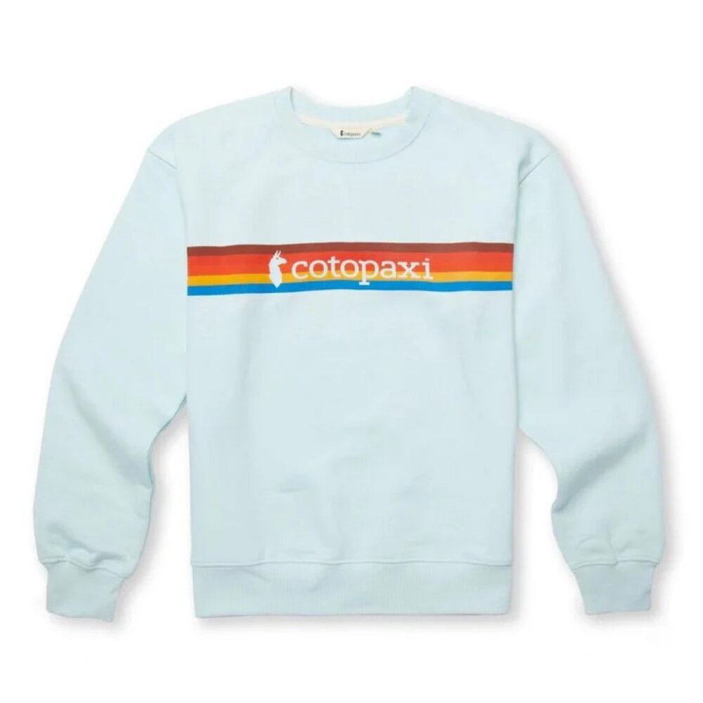 Cotopaxi On the Horizon Crew Sweatshirt - Women's S - Ice Light Blue NWT